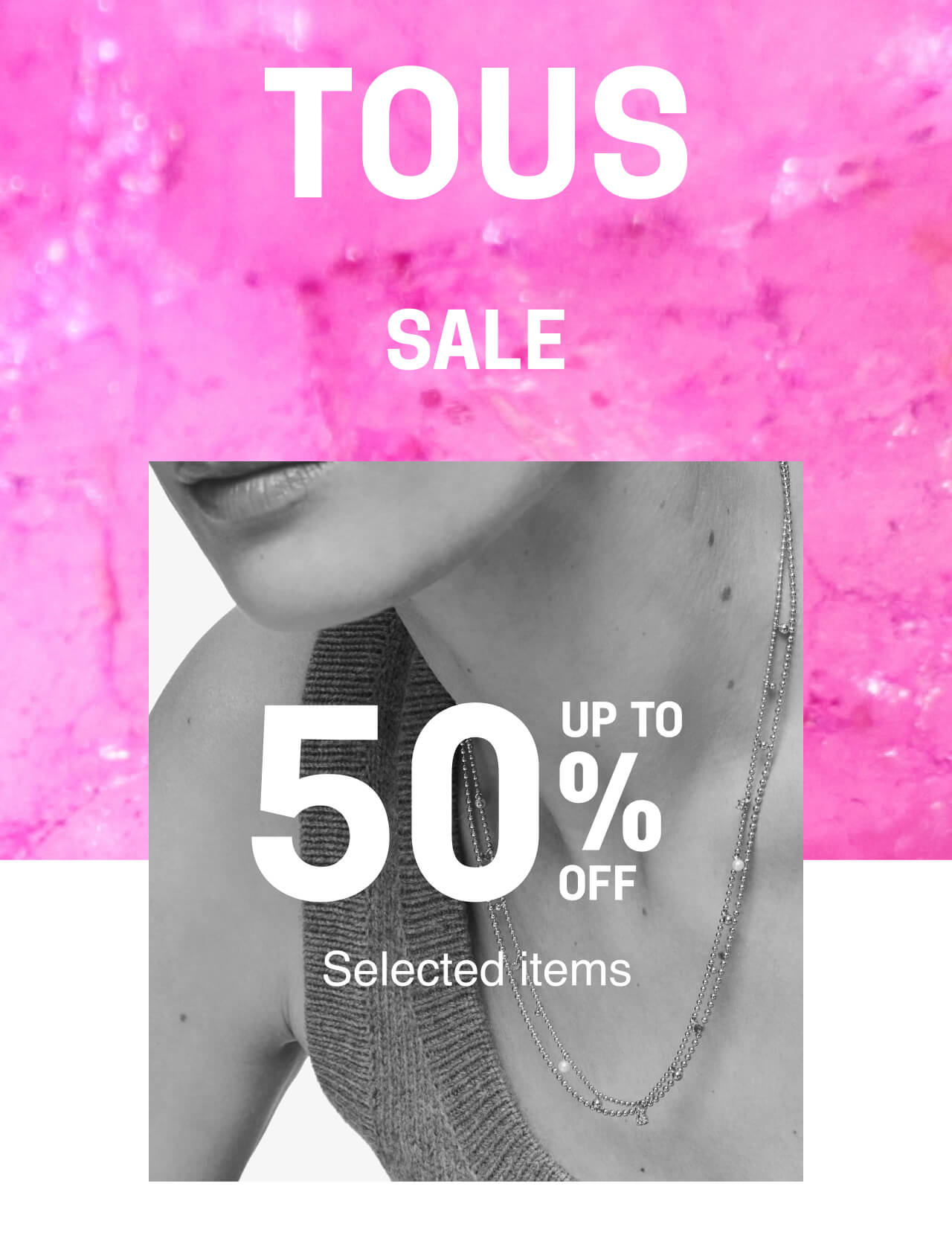 SALE UP TO 50% OFF Selected items