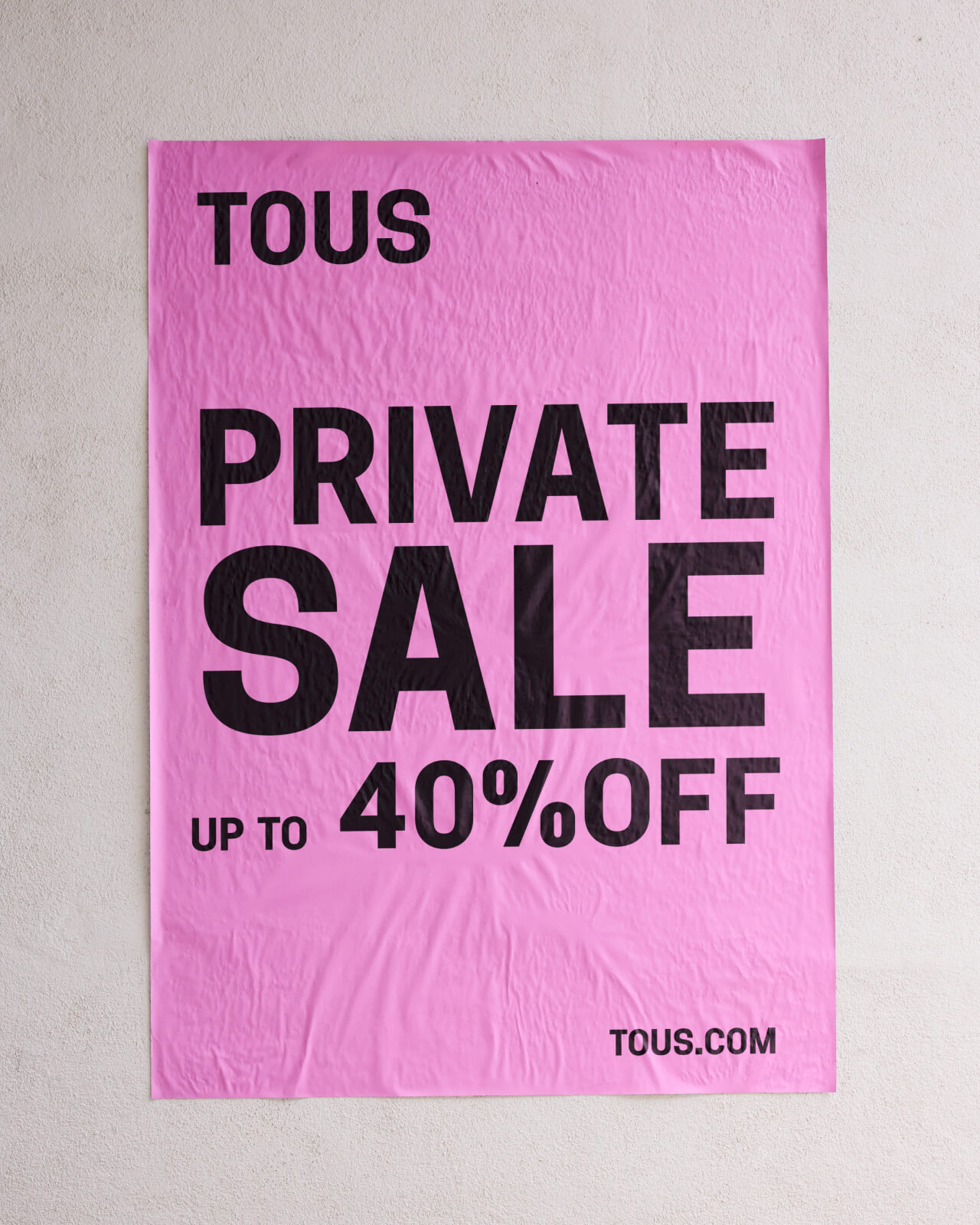PRIVATE SALE UP TO 40% OFF