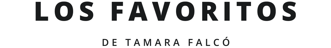 Los favoritos de Tamara Falcó
