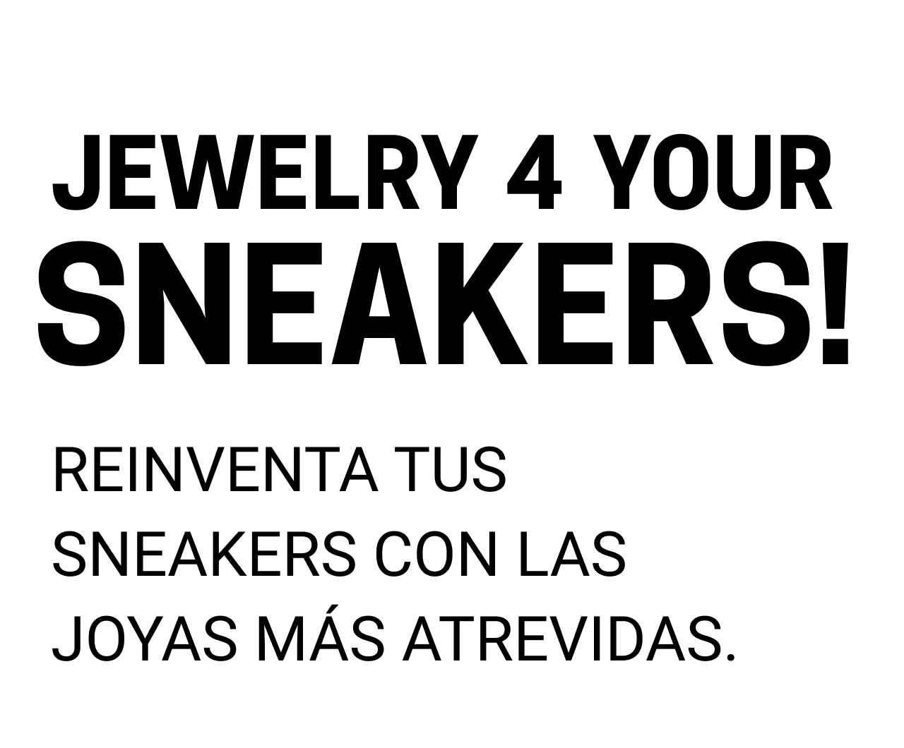 Jewelry for your Sneakers!